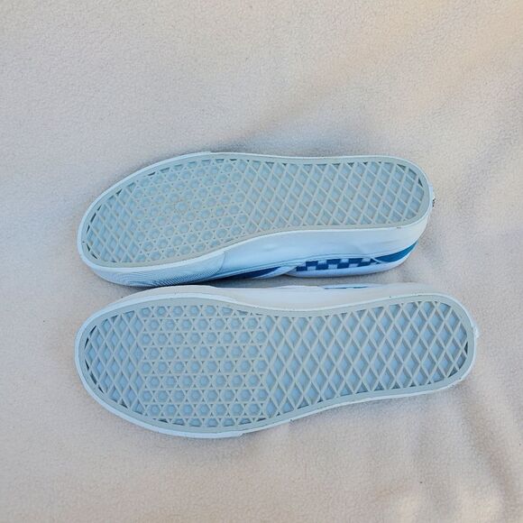 Hand Crafted Slip On Classic Vans with a Koi Fish and a Lotus Flower - Picture 9 of 11